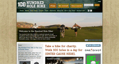Desktop Screenshot of hundredholehike.com